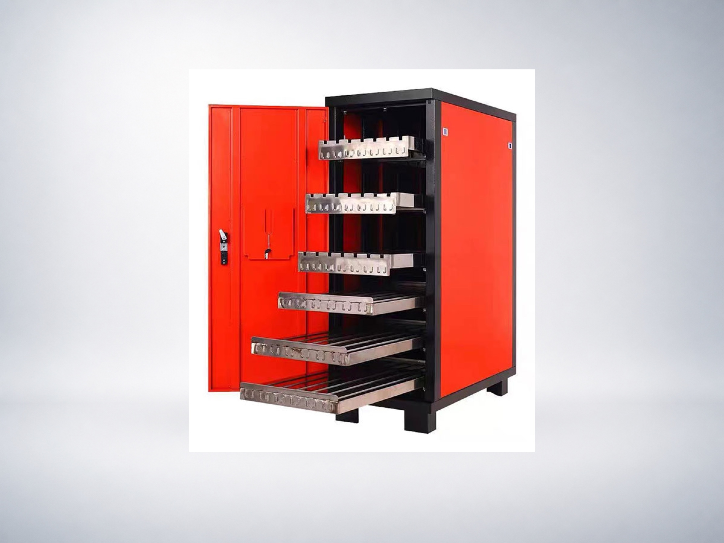 Tranyond CNC press brake tooling storage cabinet - alternate product view