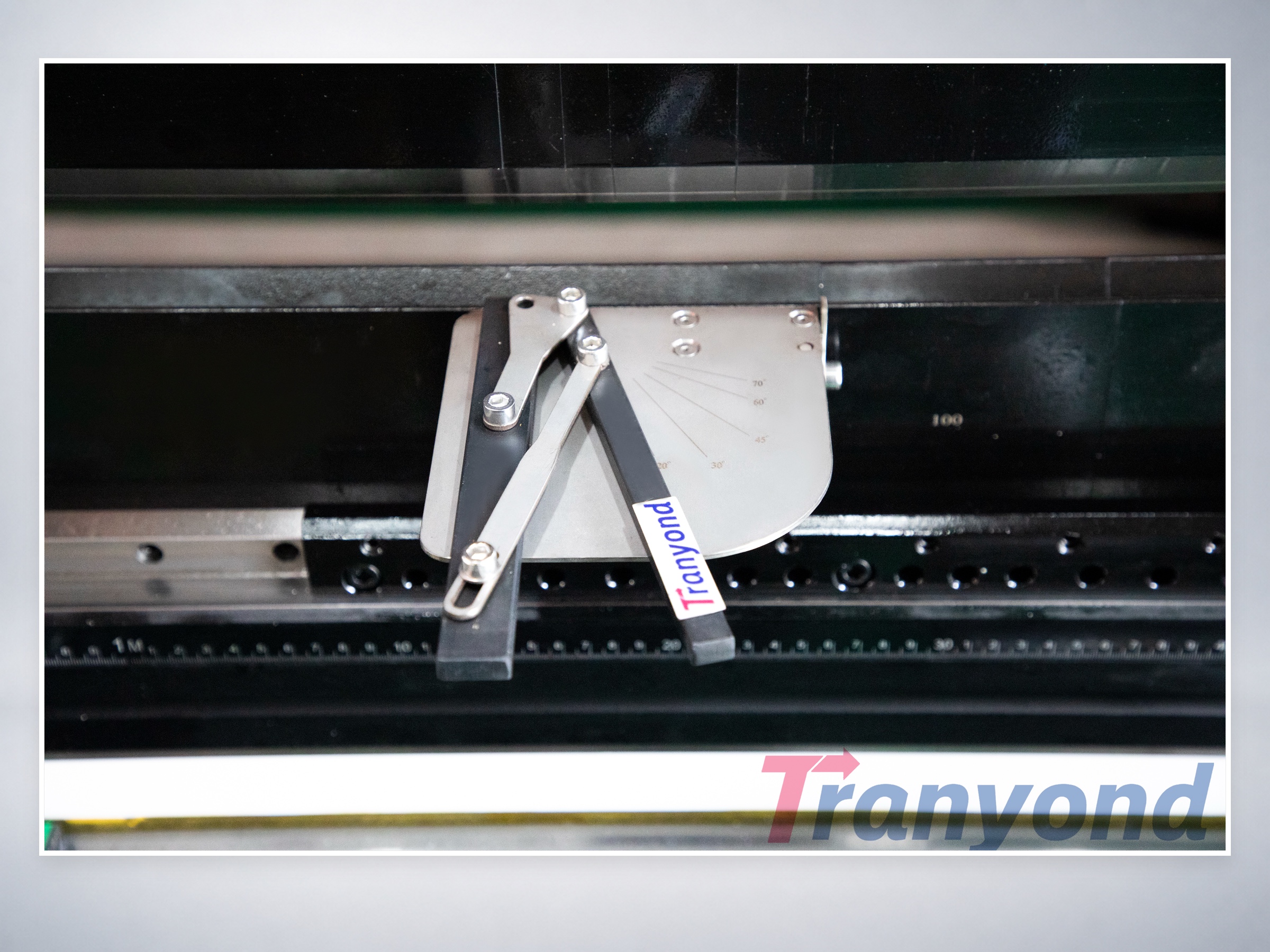 Tranyond left magnetic squaring arm for press brake - alternate product view