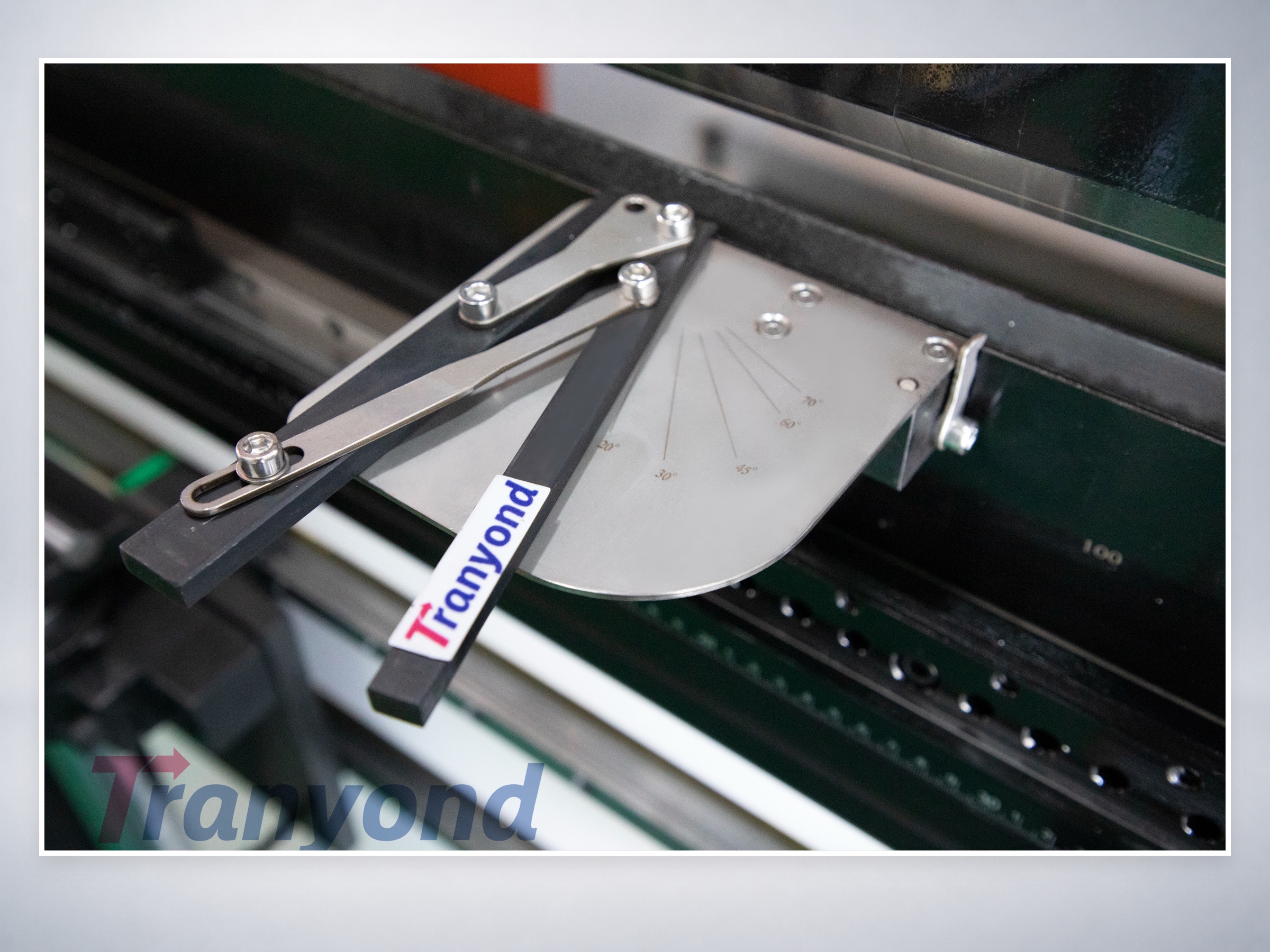 Tranyond left magnetic squaring arm for press brake - product detail