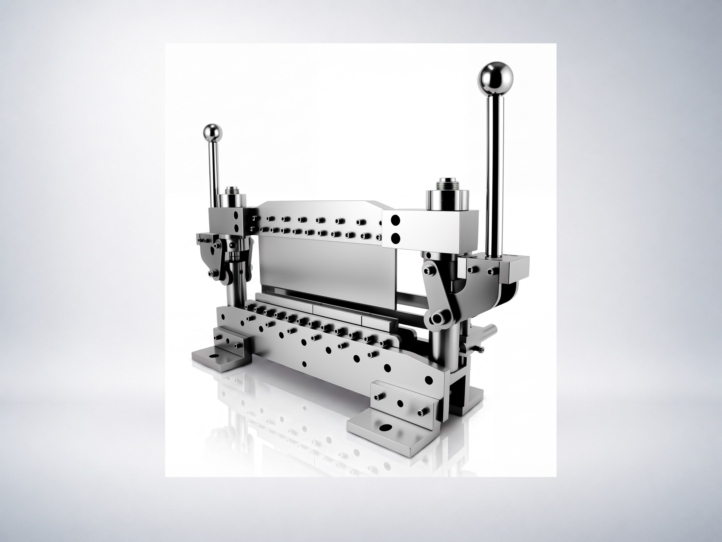 Tranyond heavy-duty manual mini press brake - alternate product view