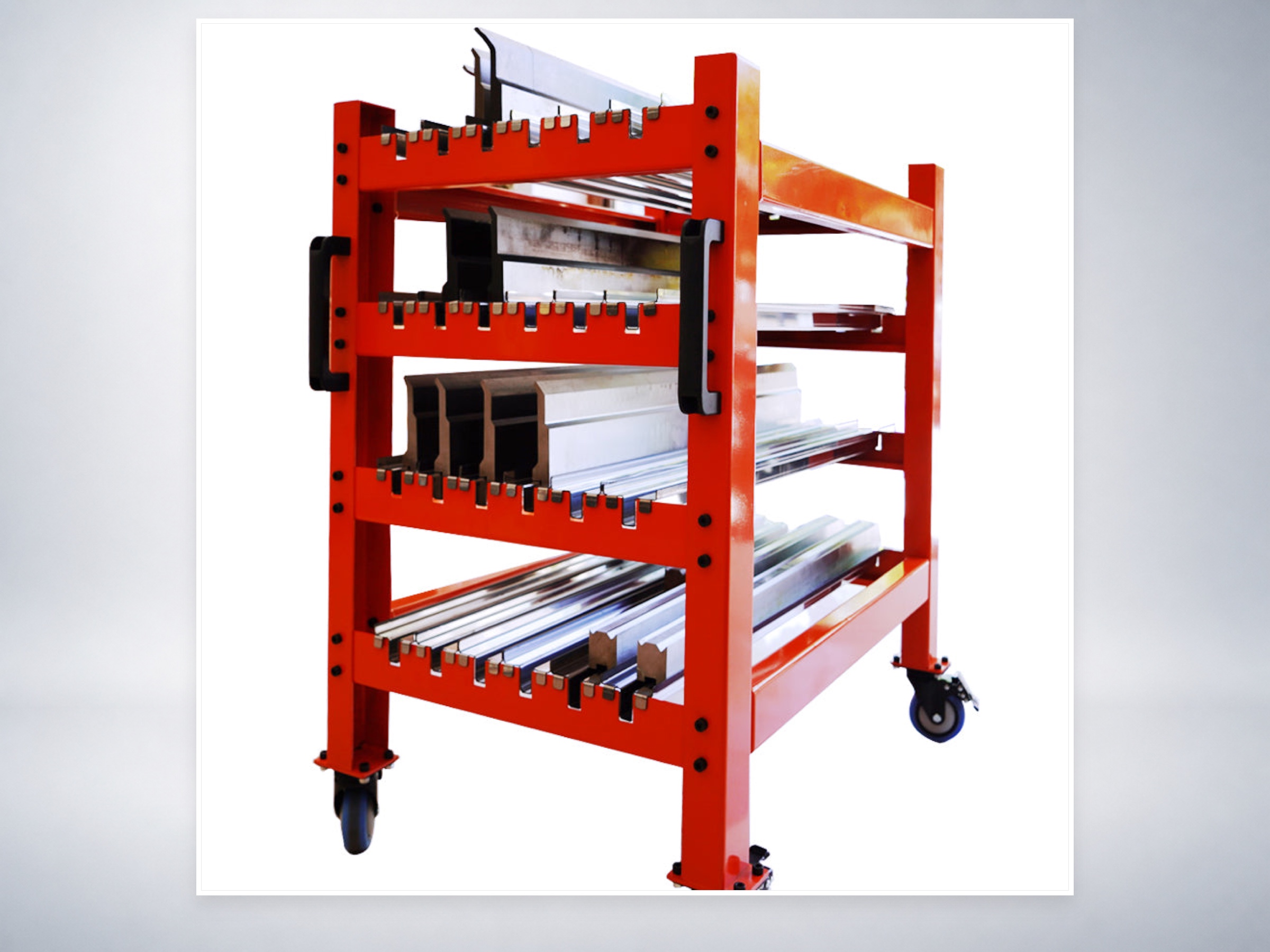 Tranyond press brake tooling storage trolley - alternate product view