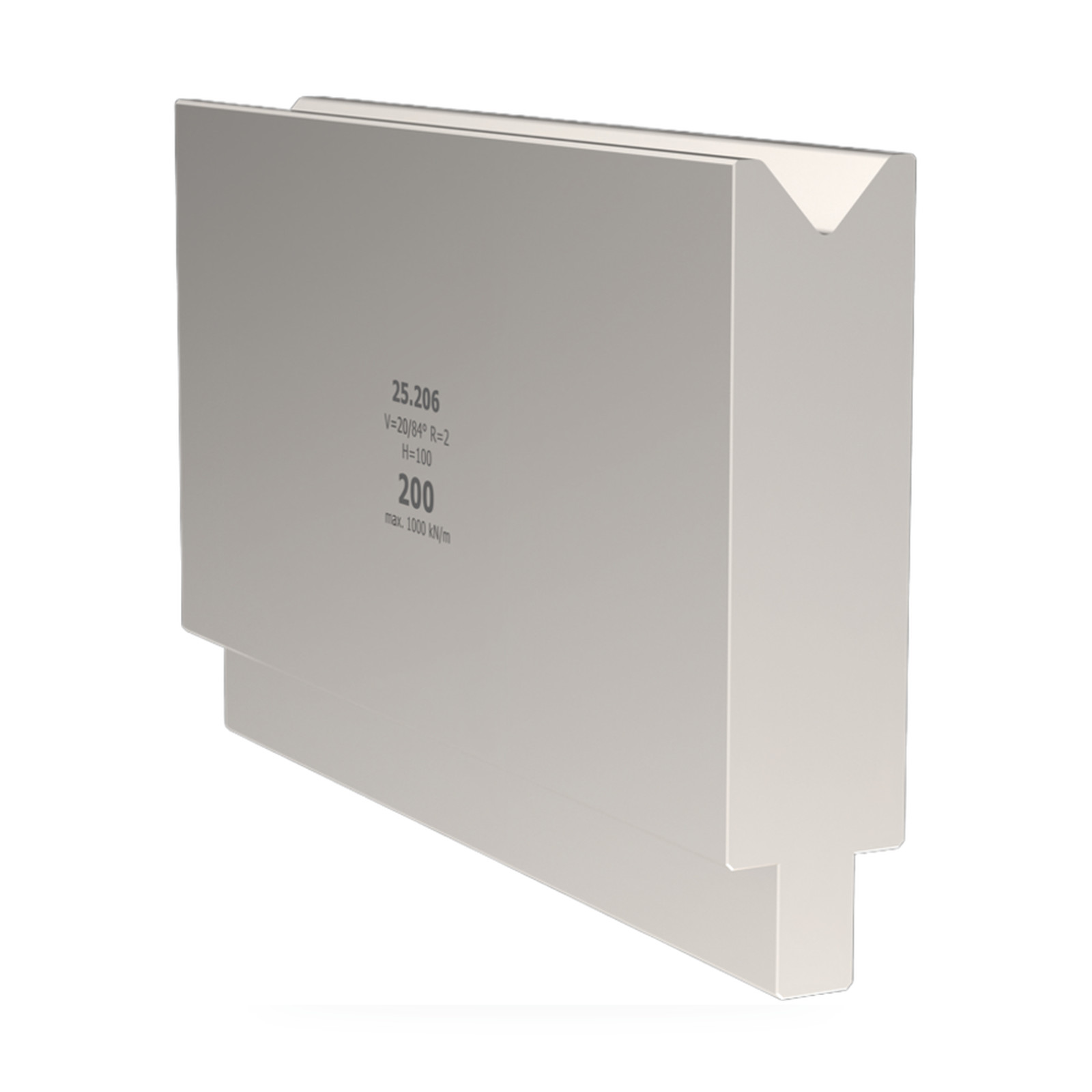 Tranyond 25.206 - TYD-System Trumpf - 84° dies, H = 100 mm - product overview