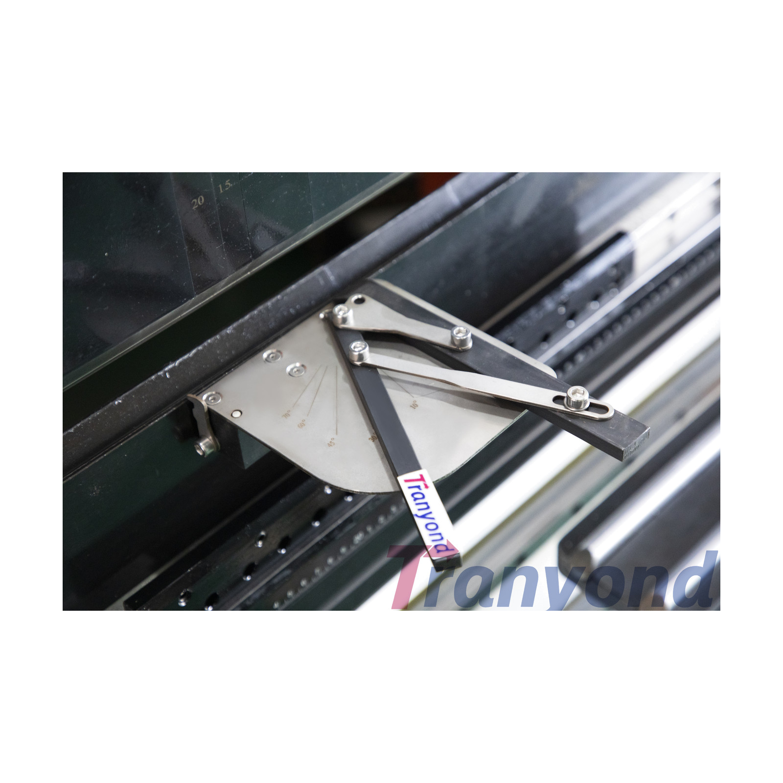 Tranyond right magnetic squaring arm for press brake - alternate product view
