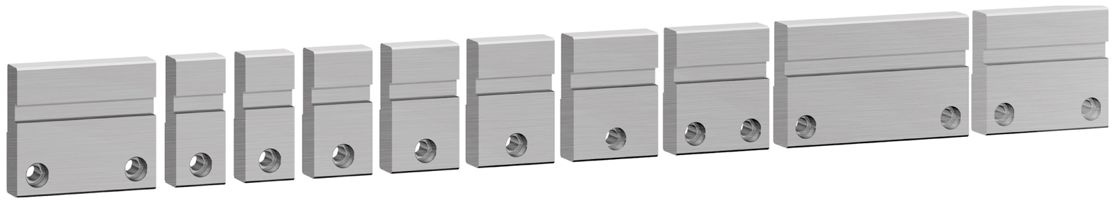 Lengte 550 mm gedeeld