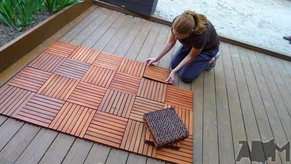 Wood Interlocking Flooring Tiles Installation Guidelines