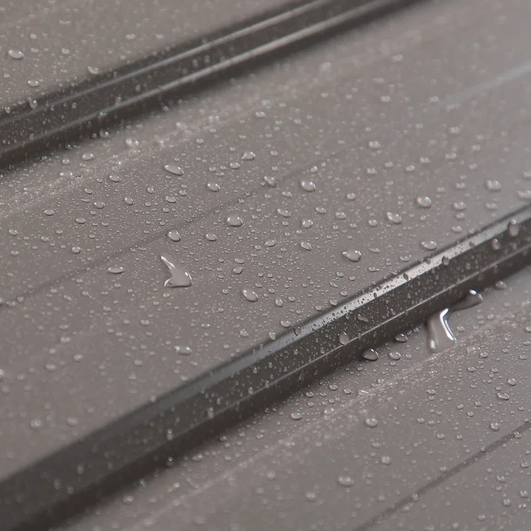 8'x 12' Metal Outdoor Storage Shed Brown Garden Tool Shed for Backyard & Patio