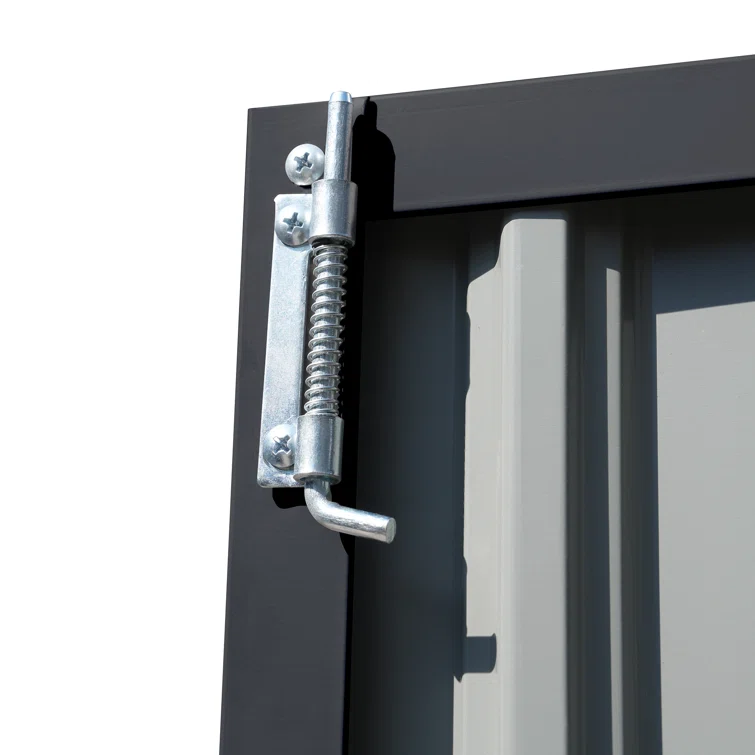 10' x 8' Outdoor Storage Shed, Metal Garden Tool Shed with Lockable Door