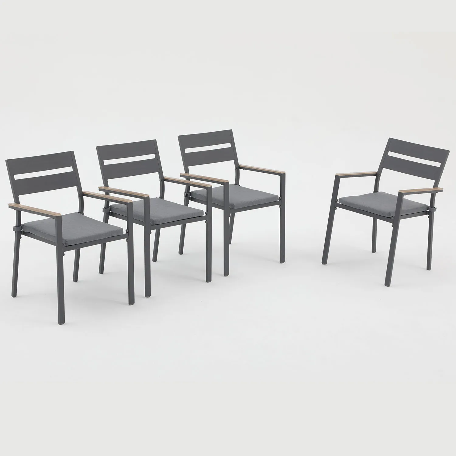 affordable outdoor furniture for balcony, patio, garden - Orange Casual