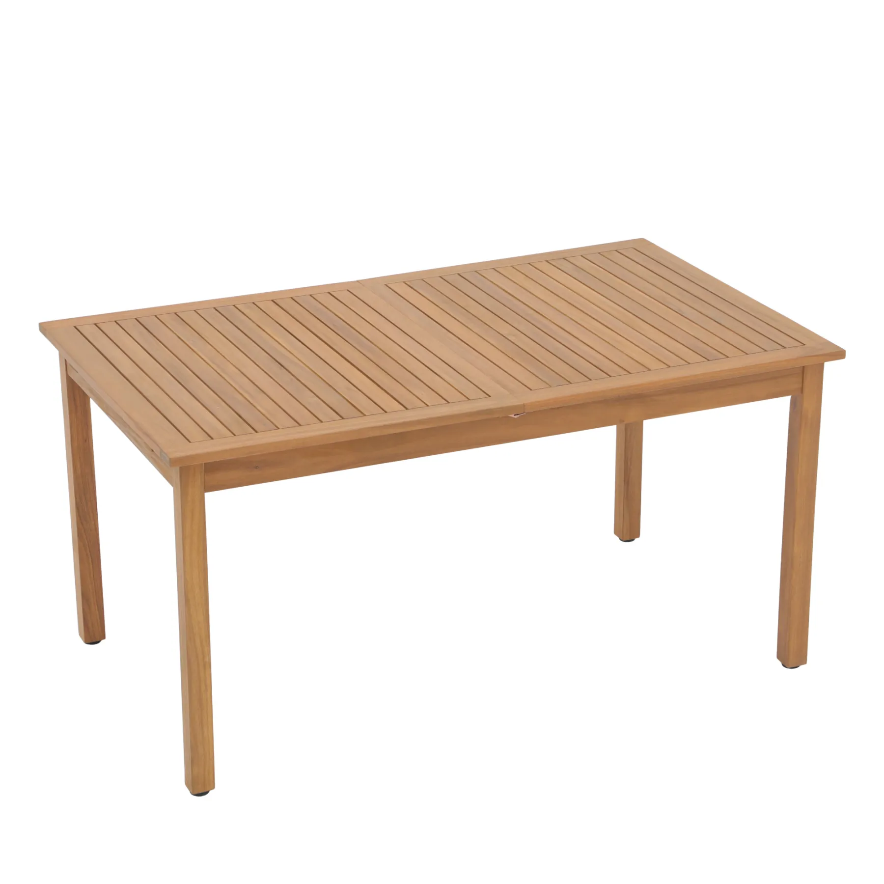 7pcs Outdoor Acacia Wood Dining Set Extendable Table and Rope Design Chairs