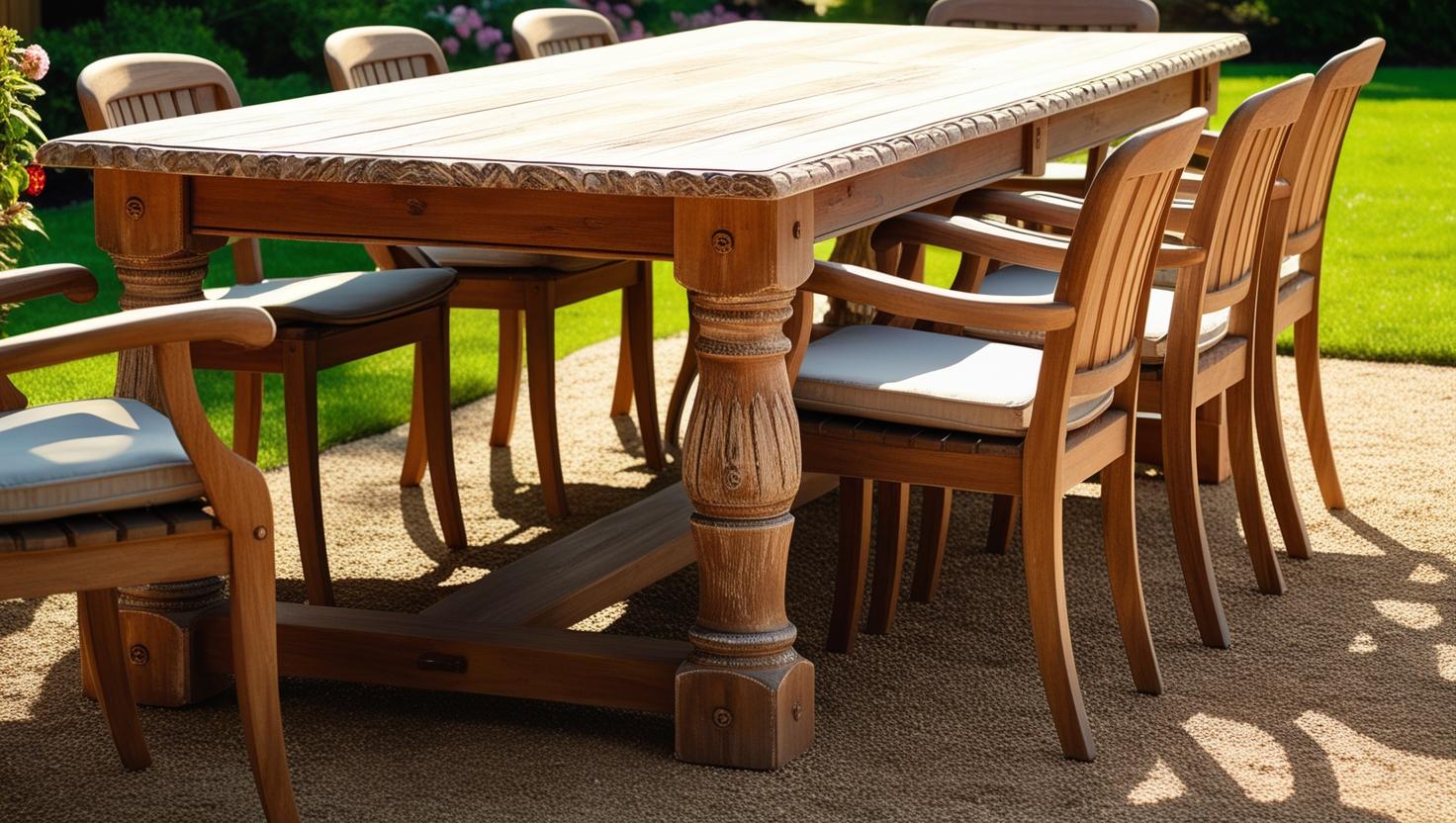 Outdoor Wooden Furniture