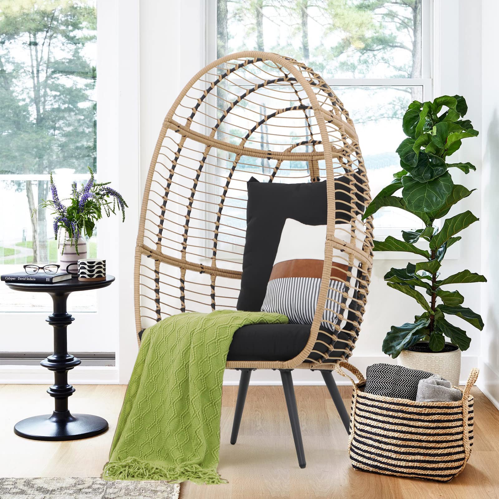 egg lounge chair outdoor