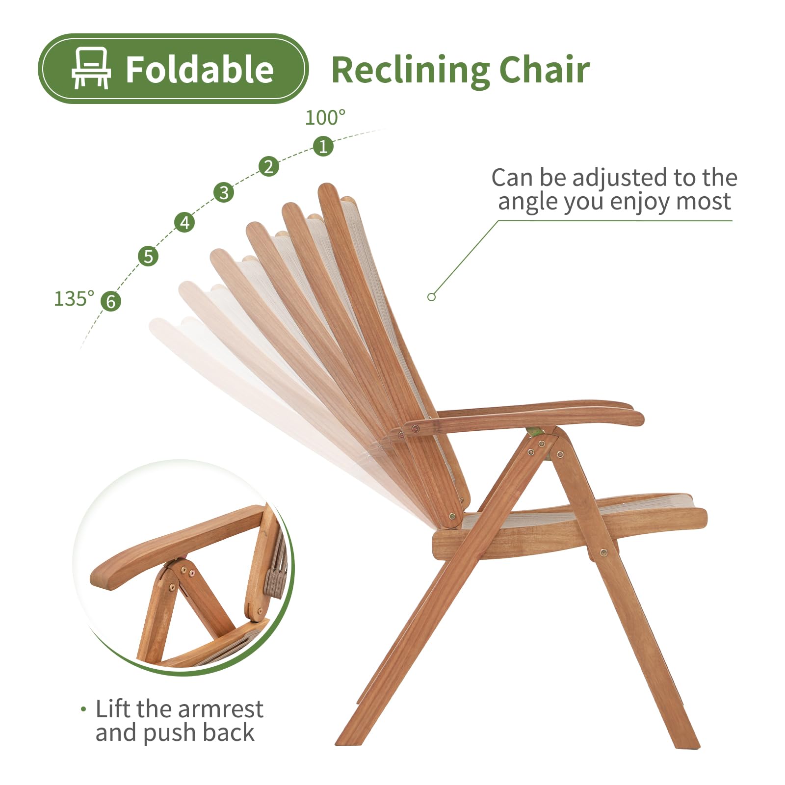 folding garden seats