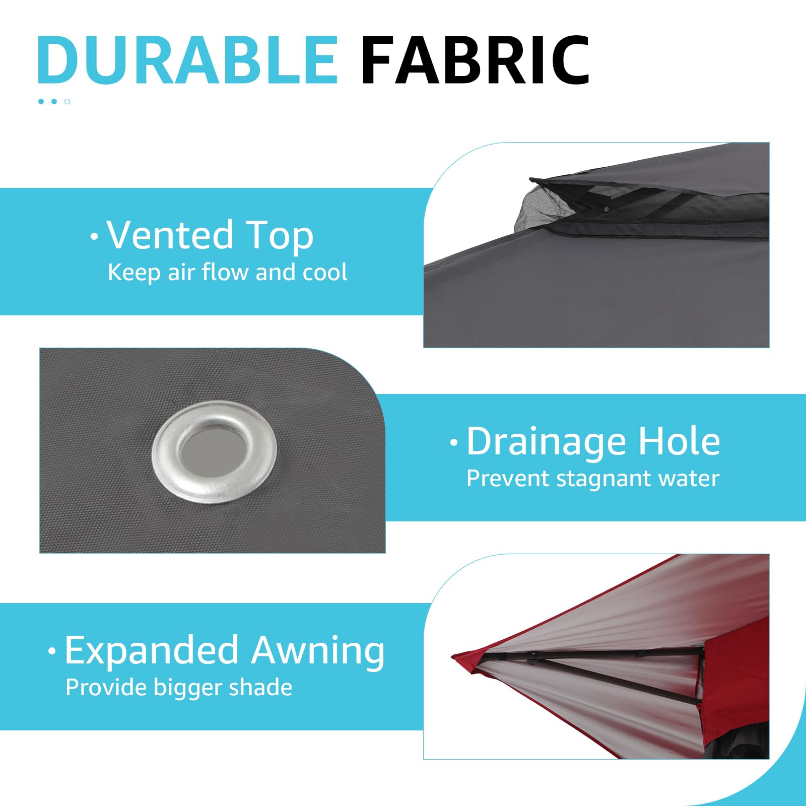 13’x13’ Pop Up Gazebo With Mosquito Netting Outdoor Canopy Tent Shade, Metal Frame