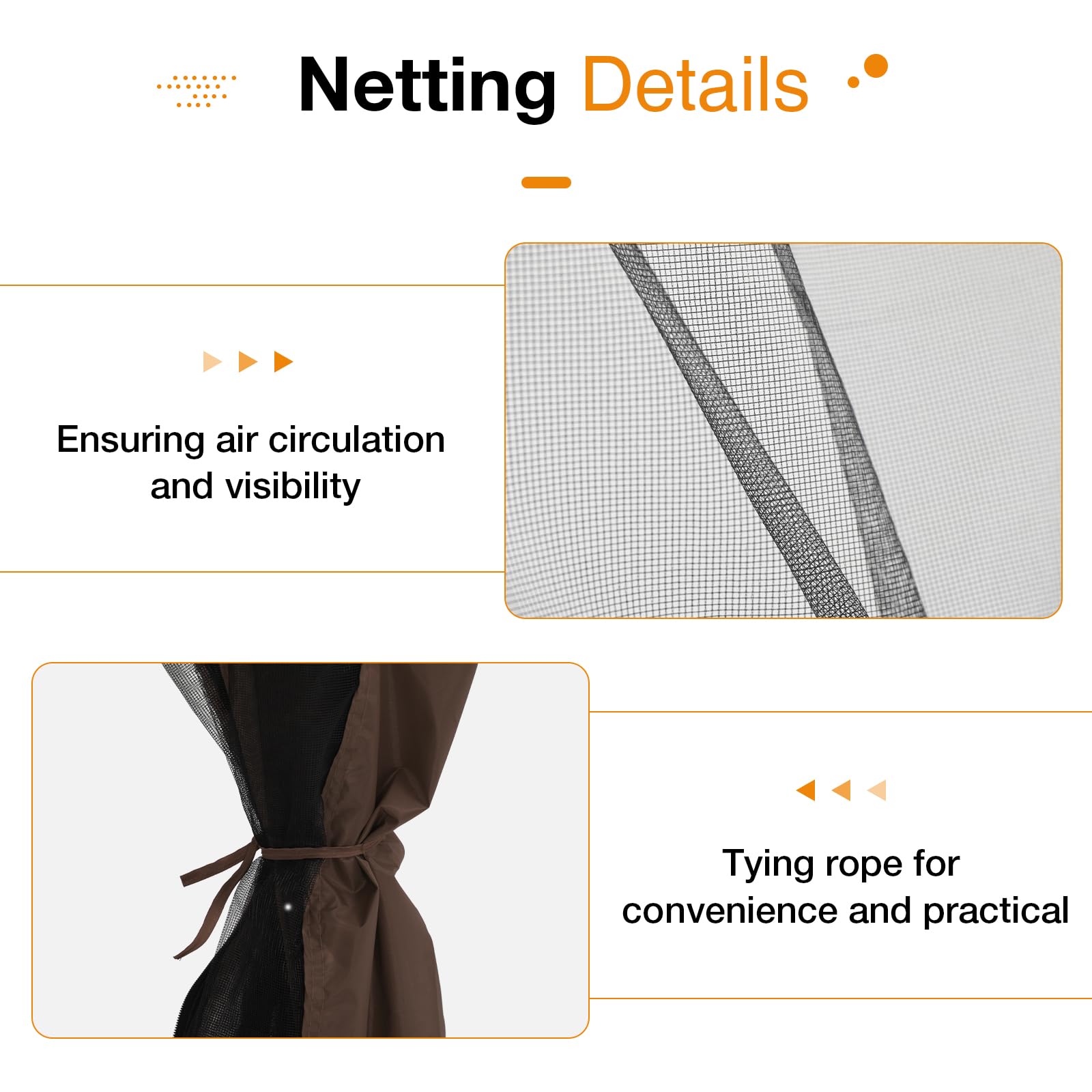 13’x13’ Pop Up Gazebo With Mosquito Netting, Outdoor Canopy Tent Shade, 5 colors, Metal Frame