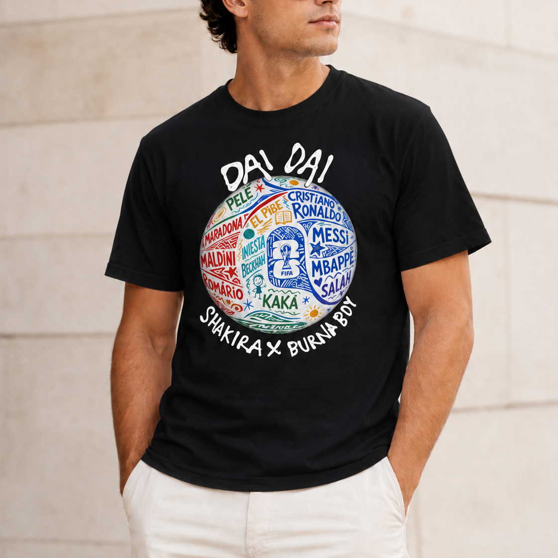 2026 World Soccer Legends & Nations Front & Back Fan Shirt