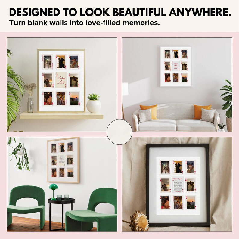 Custom Photo Playing Cards Frame