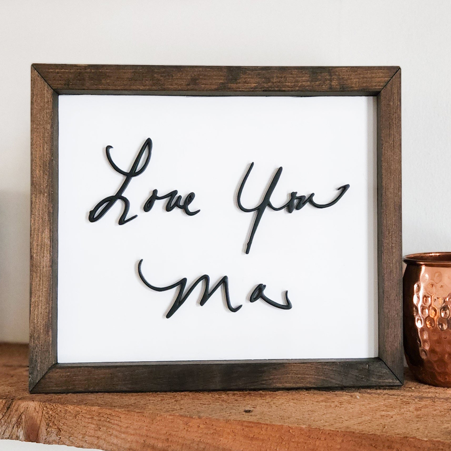 Custom Handwriting Sign