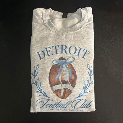 Women's Coquette Football Sweatshirt