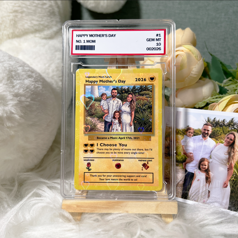Personalized “Legendary Mom” Love TCG Card