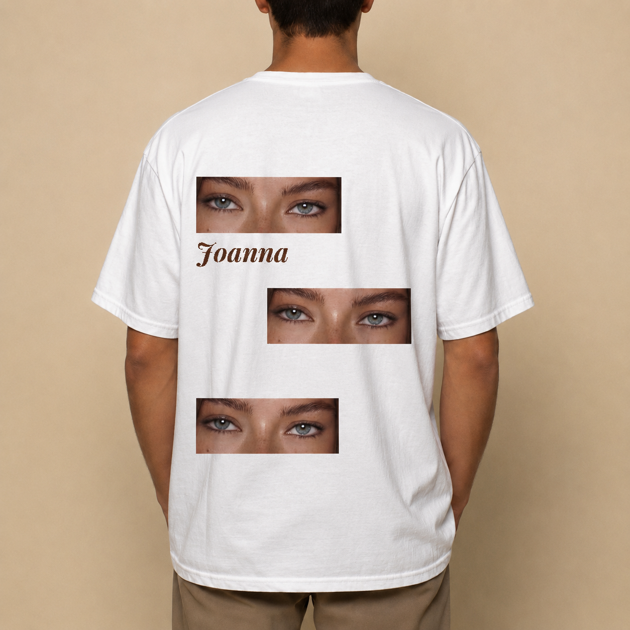 Personalized Eyes Graphic Tee