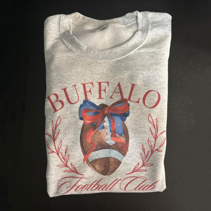 Women's Coquette Football Sweatshirt
