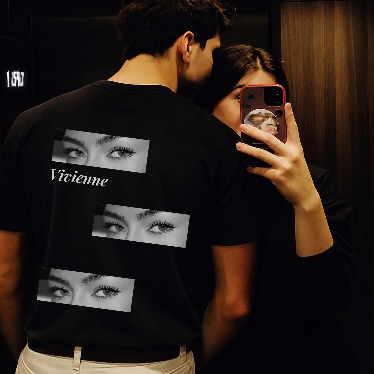 Personalized Eyes Graphic Tee