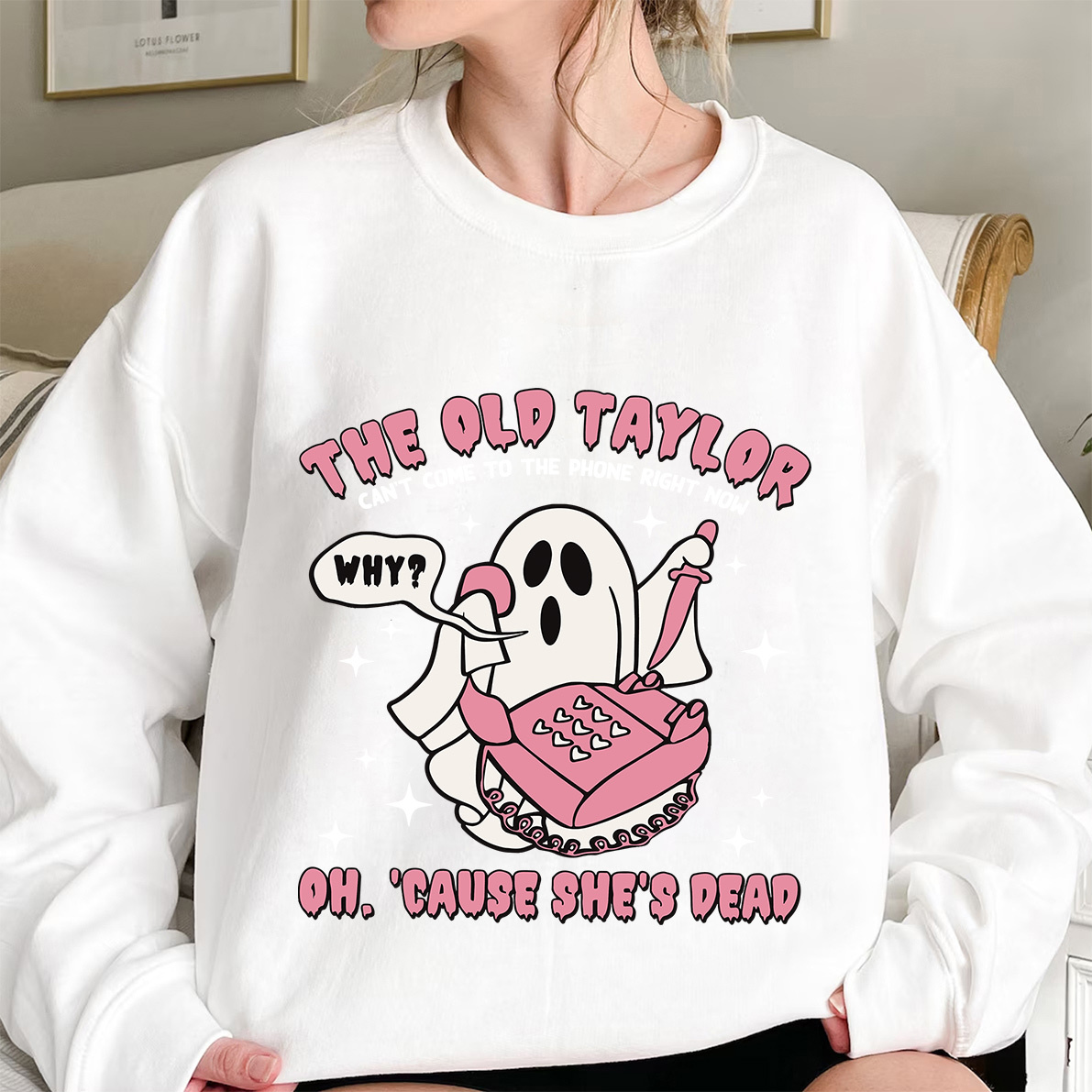 Halloween Songs Ghost Sweatshirt