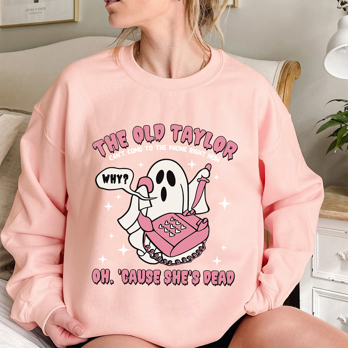 Halloween Songs Ghost Sweatshirt