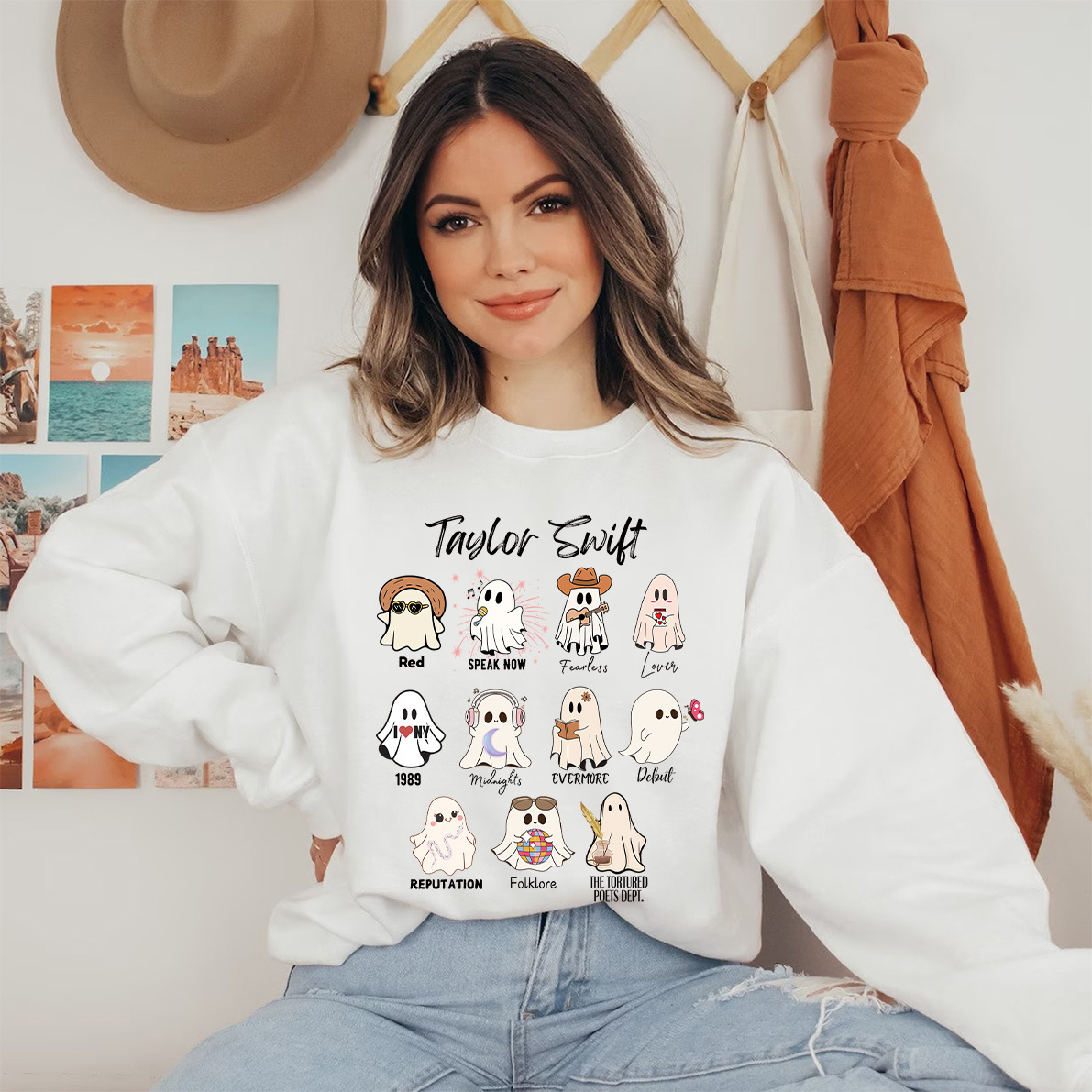 Halloween Ghost Song Sweatshirt