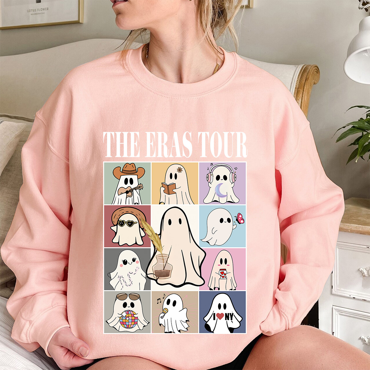 Halloween The Eras Ghost Song Sweatshirt👻