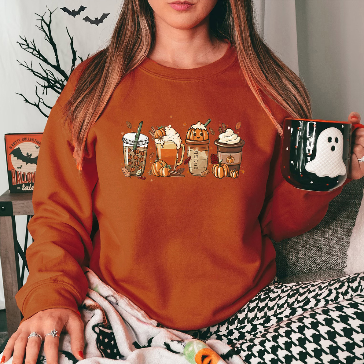 Fall Coffee Shirt, Pumpkin Spice Latte T-shirt/Crewneck/Hoodie