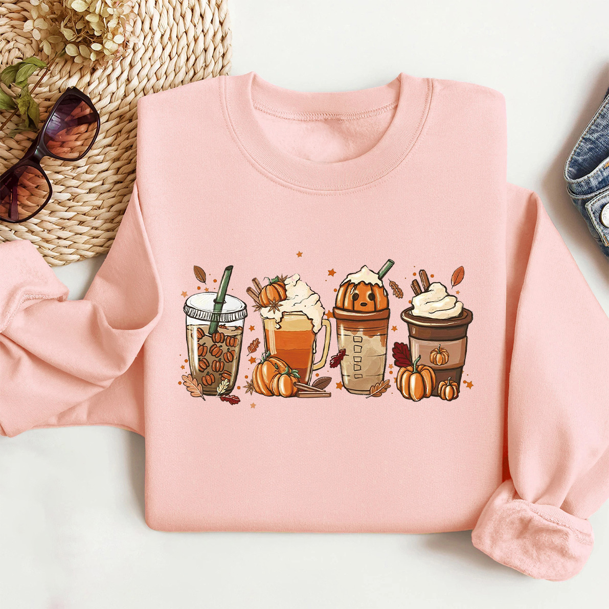 Fall Coffee Shirt, Pumpkin Spice Latte T-shirt/Crewneck/Hoodie