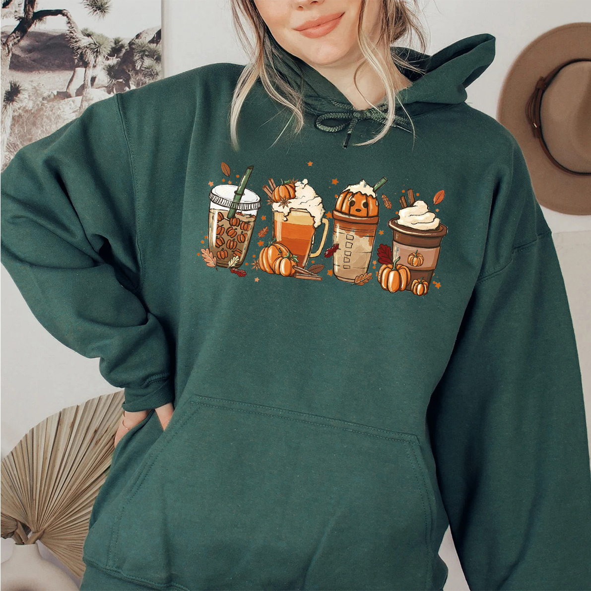 Fall Coffee Shirt, Pumpkin Spice Latte T-shirt/Crewneck/Hoodie