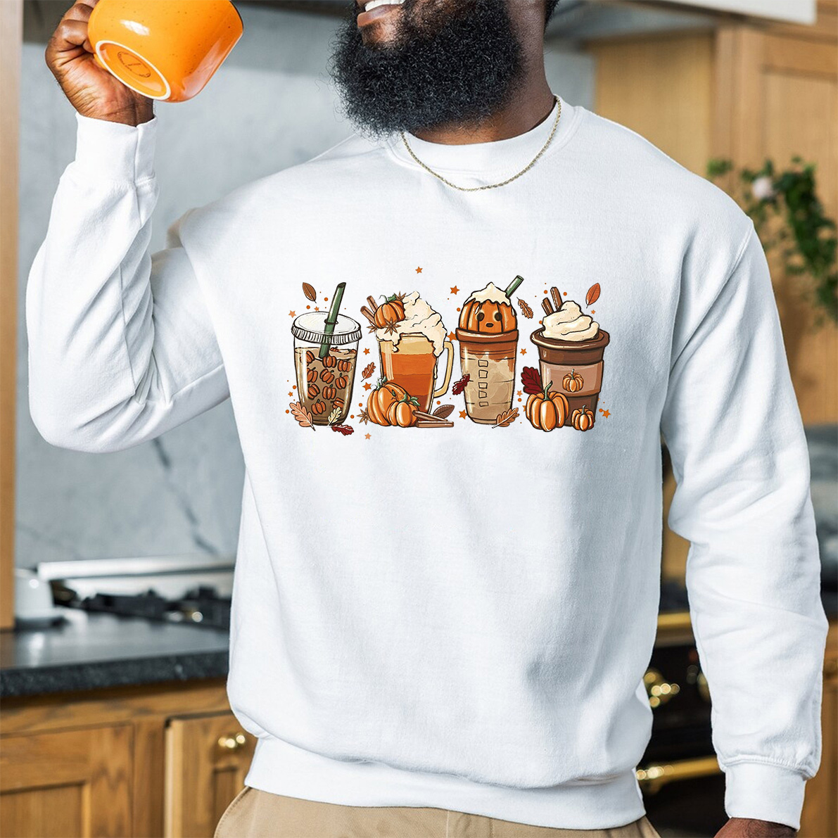 Fall Coffee Shirt, Pumpkin Spice Latte T-shirt/Crewneck/Hoodie