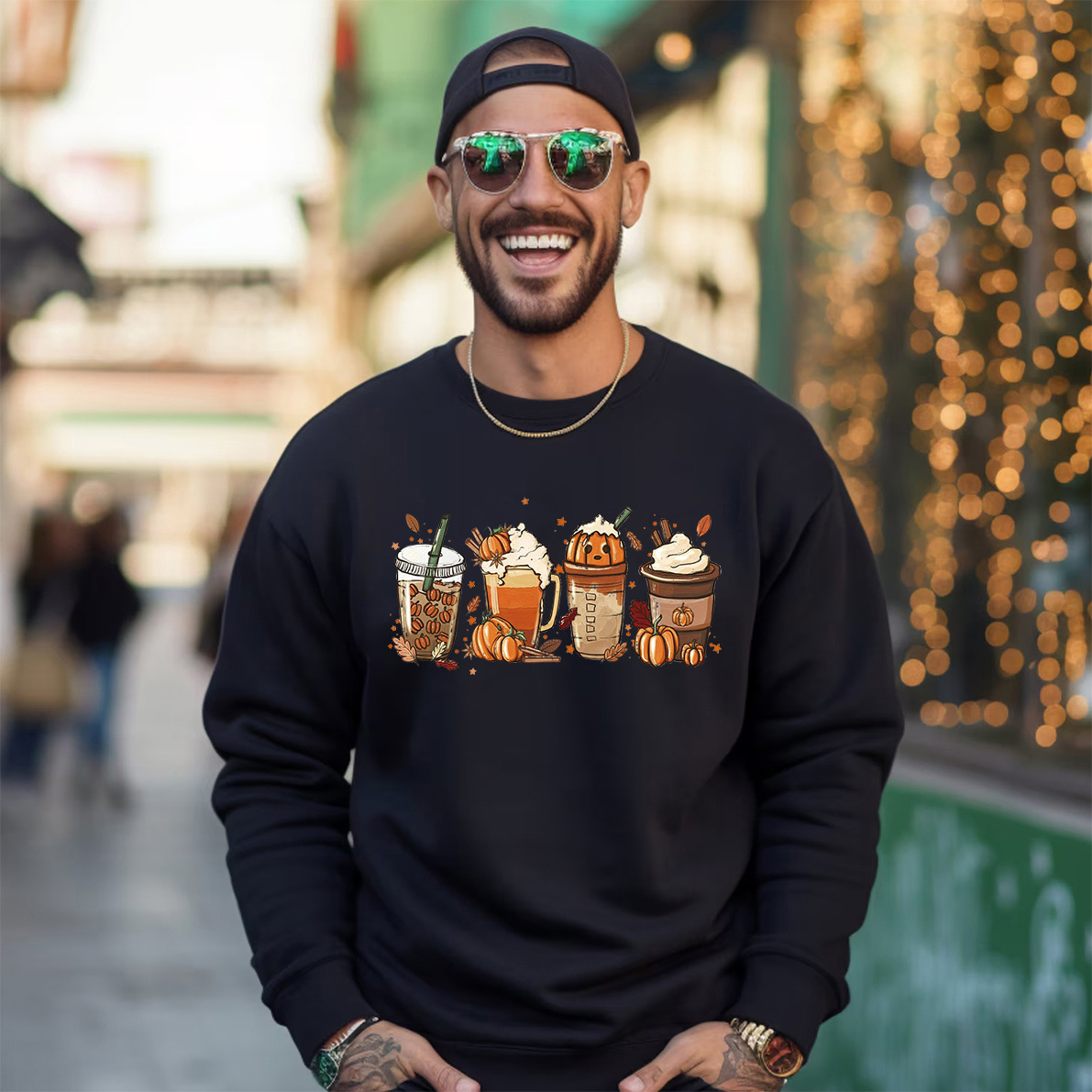 Fall Coffee Shirt, Pumpkin Spice Latte T-shirt/Crewneck/Hoodie
