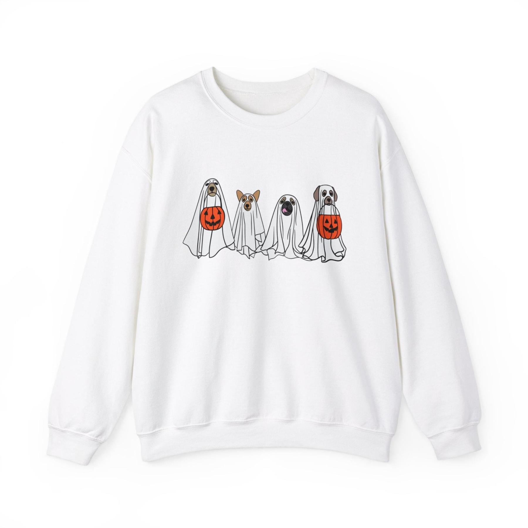 Spooky Dog Ghost Sweatshirt