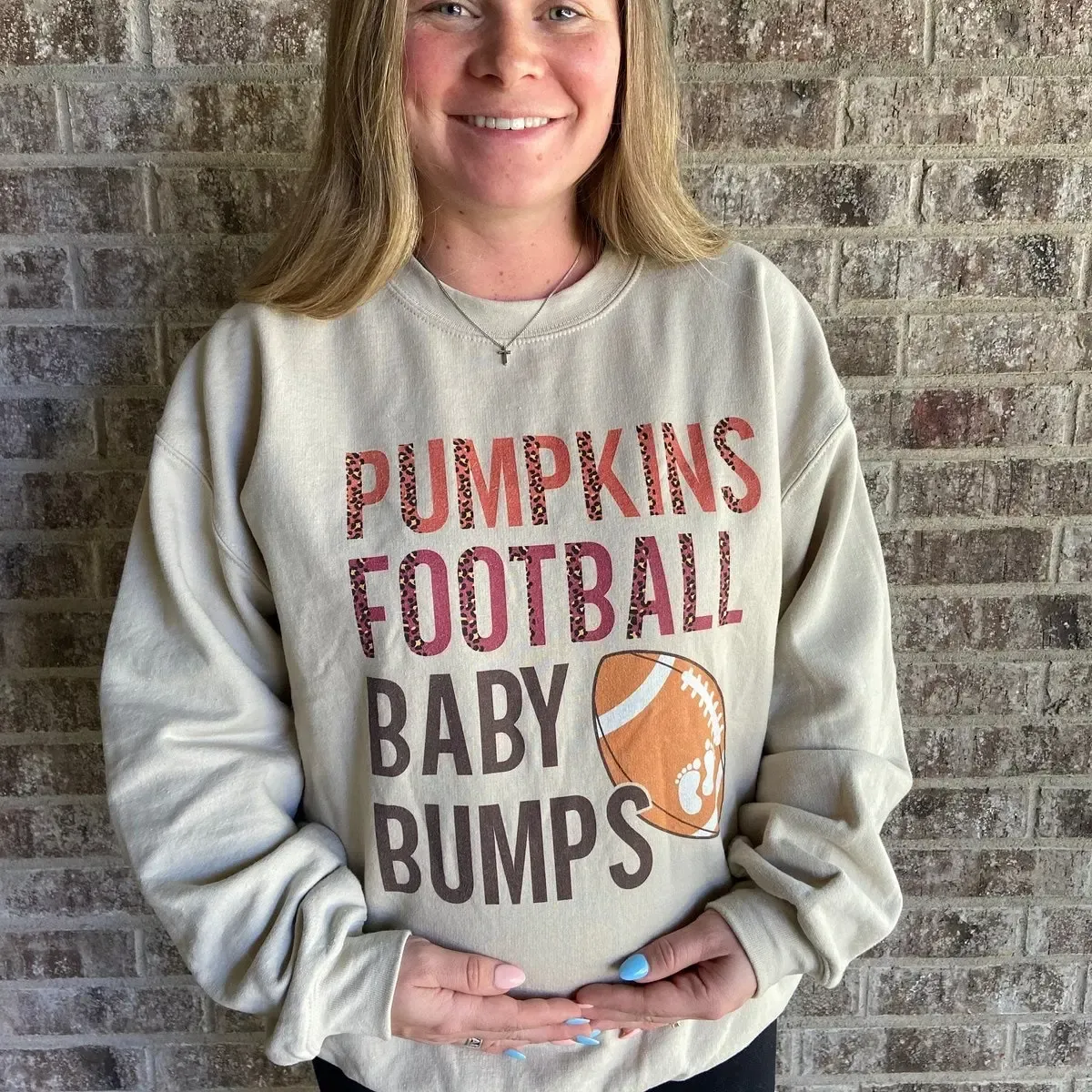 Football Pregnancy Announcement Shirt 