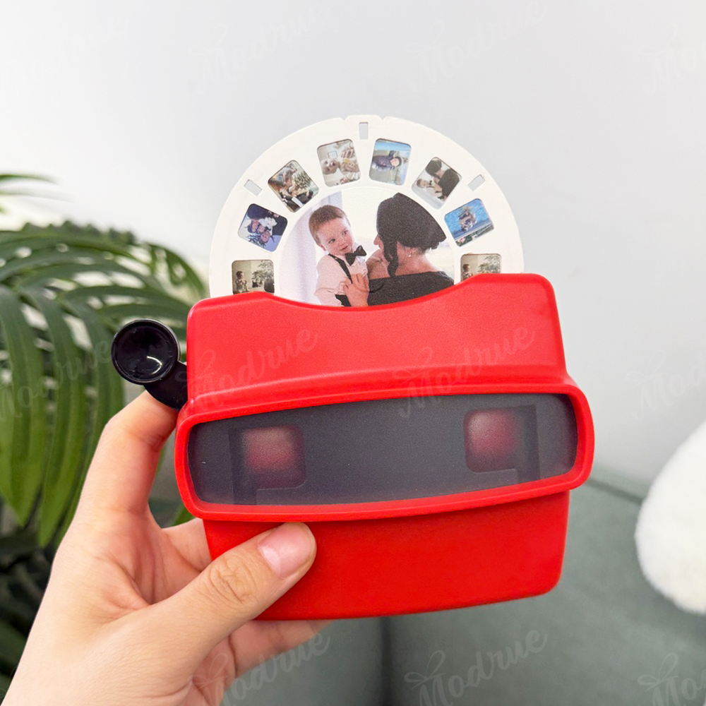 Custom Photo Viewfinder Retro Mother's Day Gift