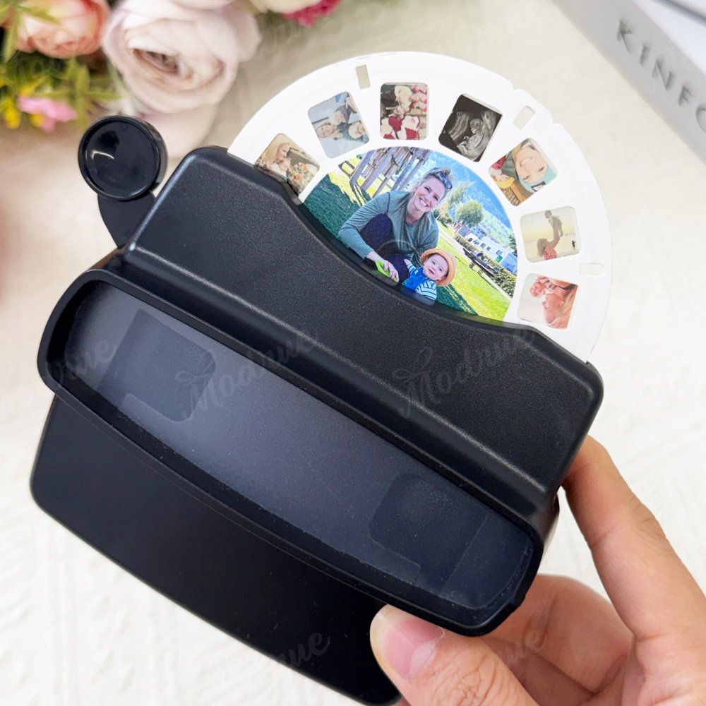 Custom Photo Viewfinder Retro Mother's Day Gift