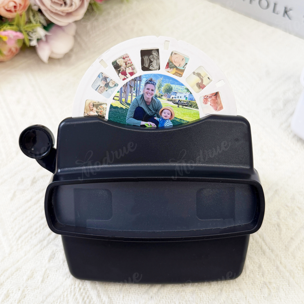 Custom Photo Viewfinder Retro Mother's Day Gift