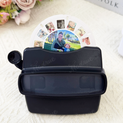 Custom Photo Viewfinder Retro Mother's Day Gift