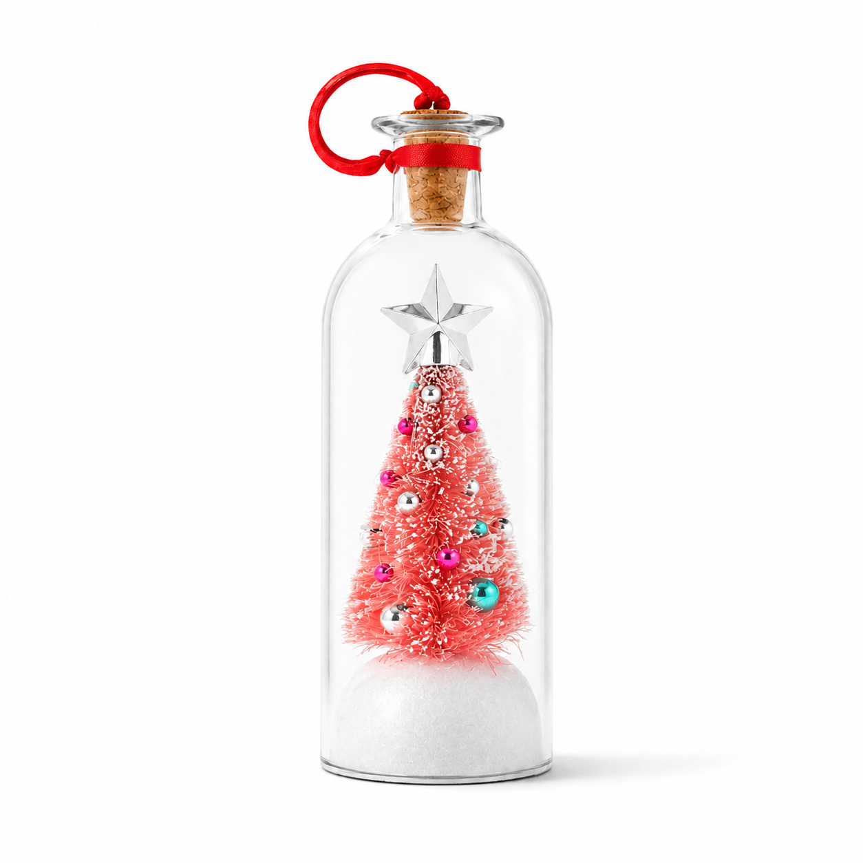Christmas 8" Recordable Christmas Tree Message In A Bottle