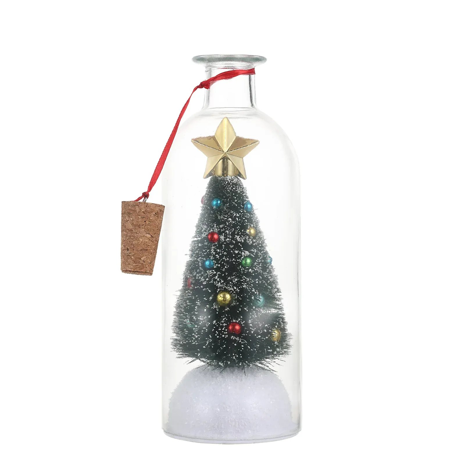 Christmas 8" Recordable Christmas Tree Message In A Bottle