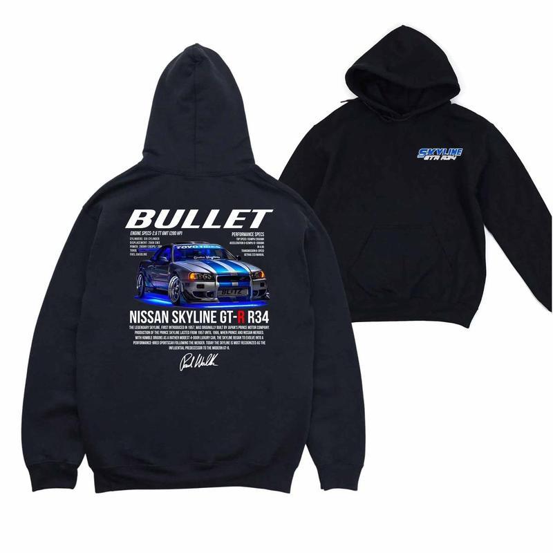 Fast and Furious Shirt , Suki Shirt , Skyline GT-R34 Unisex Shirt/Hoodie/Sweatshirt