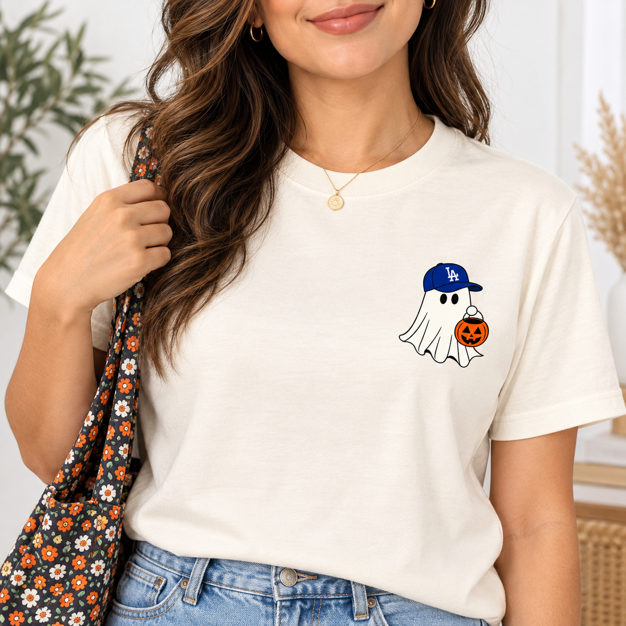 Custom Baseball Ghost Halloween Shirt