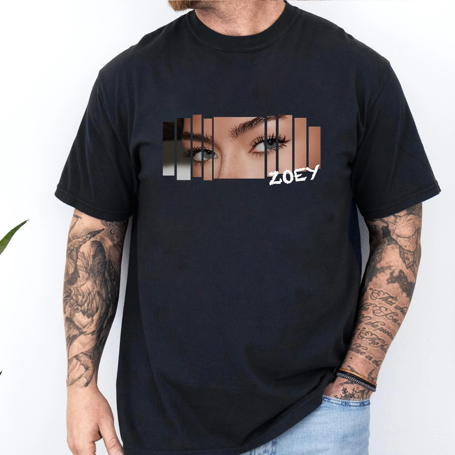 Custom Love Eyes Tee