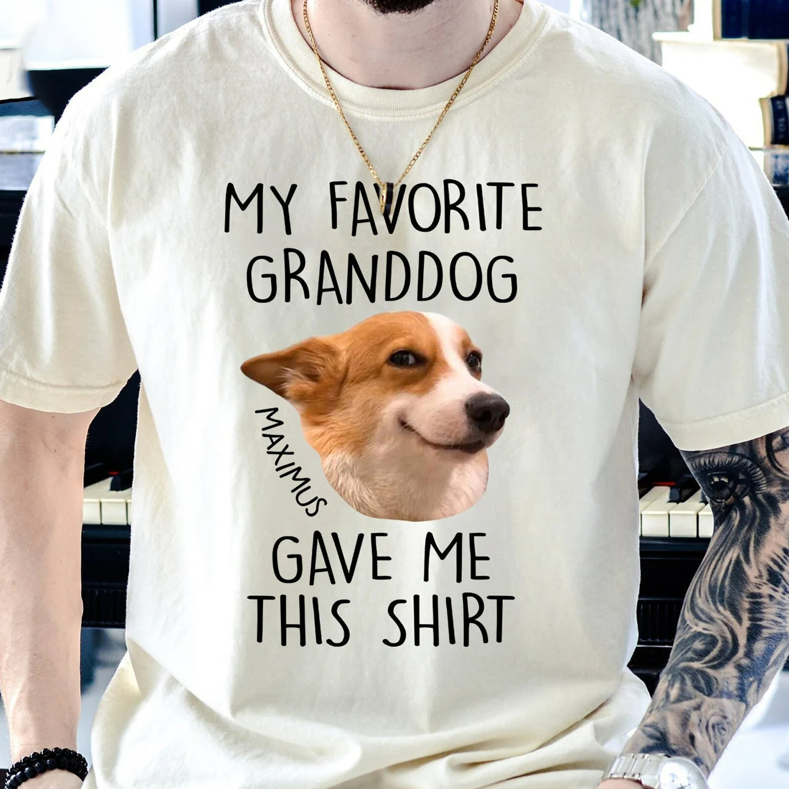 Personalized Favorite Dog Photo Shirt
