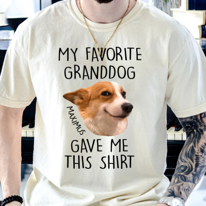 Personalized Favorite Dog Photo Shirt