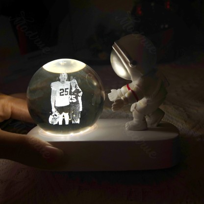 Personalized 3D Photo Crystal Ball