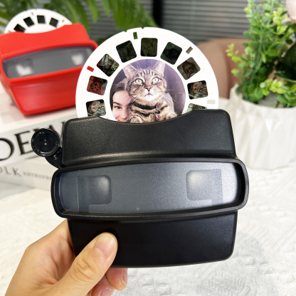 Personalized Retro Pet Viewfinder with Photos